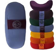 Meditatiekussen halve maan 5e chakra