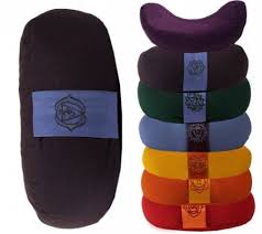 Meditatiekussen halve maan 6e chakra