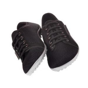 Leguano Aktiv Zwart met Zilverkleurige zool