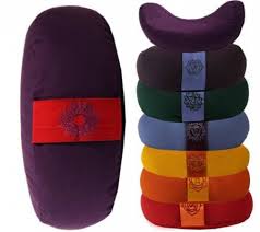 Meditatiekussen halve maan 7e chakra