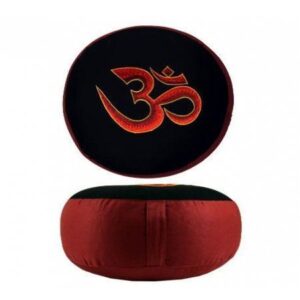 Meditatiekussen rood ohm