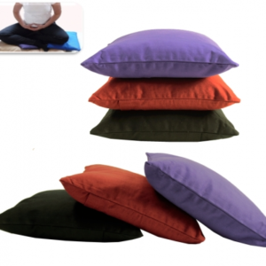 Support kussen voor meditatie rood