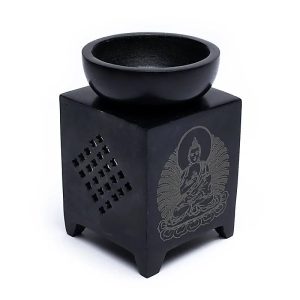 Olieverdamper zeepsteen Buddha
