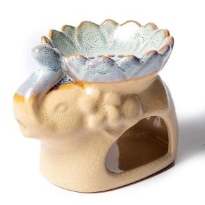 Olieverdamper & aromabrander olifant naturel