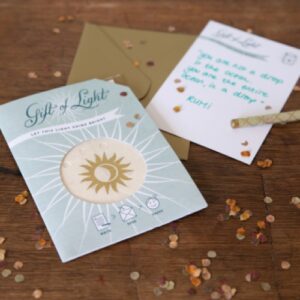 Gift of Light met envelop sun moon