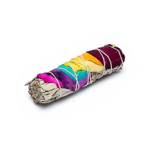 Witte salie smudge & chakra blaadjes S