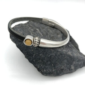 Armband Natuursteen Gele Jade 5mm