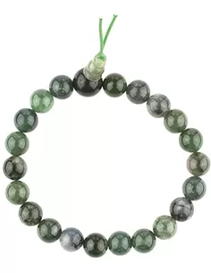 Armband Powerbead Agaat Mos