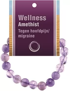 Armband Powerbead Amethist