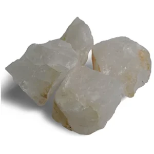 Ruwe steen bergkristal brokje