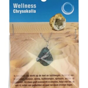 Gezondheidshanger chrysocolla