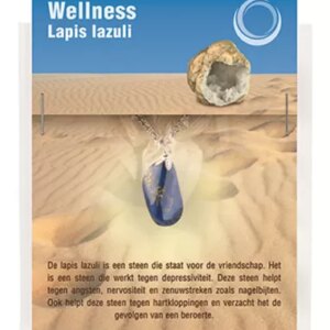 Gezondheidshanger lapis lazuli