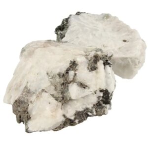 Ruwe steen maansteen brokje