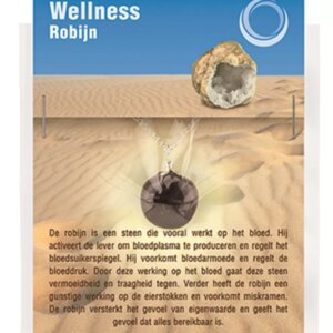 Gezondheidshanger robijn