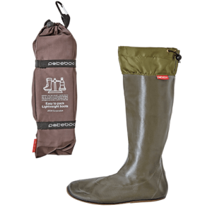 Pokeboo Barefoot Regenlaars - Charcoal