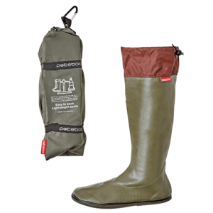 Pokeboo Barefoot Regenlaars - Khaki