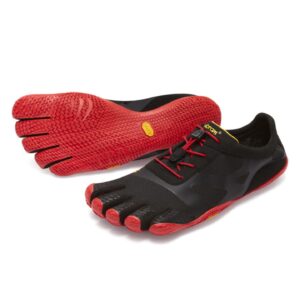 Vibram Fivefingers KSO Evo Heren Zwart/Rood