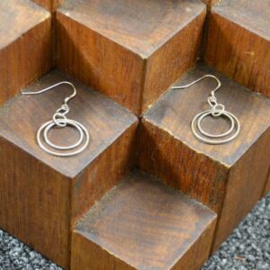 Favela - Oorbellen met twee ringen