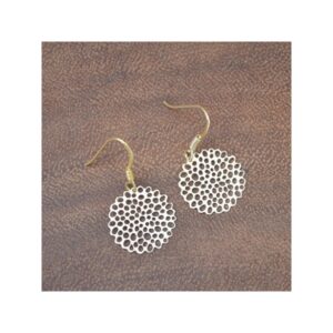 Favela - Oorbellen Goldleaf Rond M