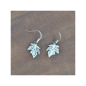 Favela -Oorbellen Silverleaf oak