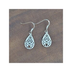 Favela - Oorbellen Silver racket