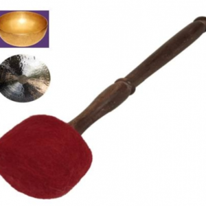 Klankschalen klopper vilt XL