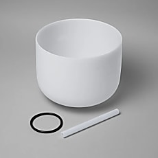 Kristallen klankschaal A-toon 432 Hz