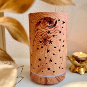 Aromadiffuser Starlight houtmotief