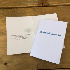 Feelgoodkaart Ik denk aan je