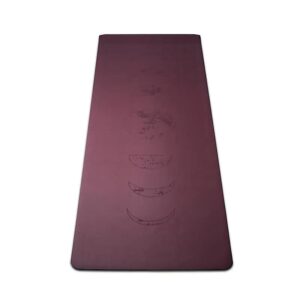 Yogamat maanfasen aubergine