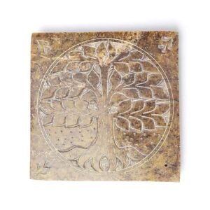 Wierookbrander levensboom zeepsteen